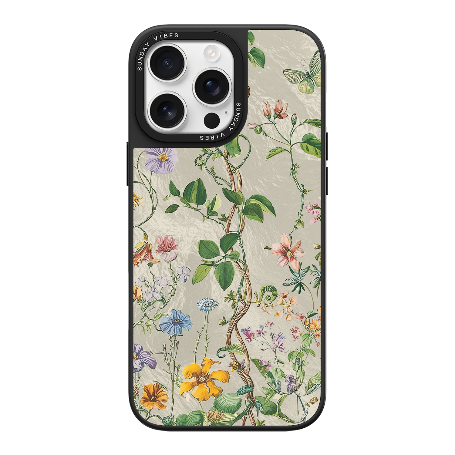 Silver Vine iPhone Case