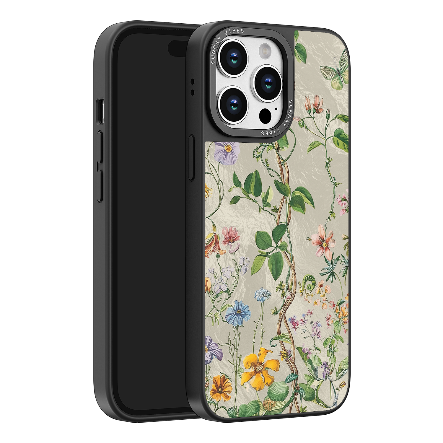 Silver Vine iPhone Case