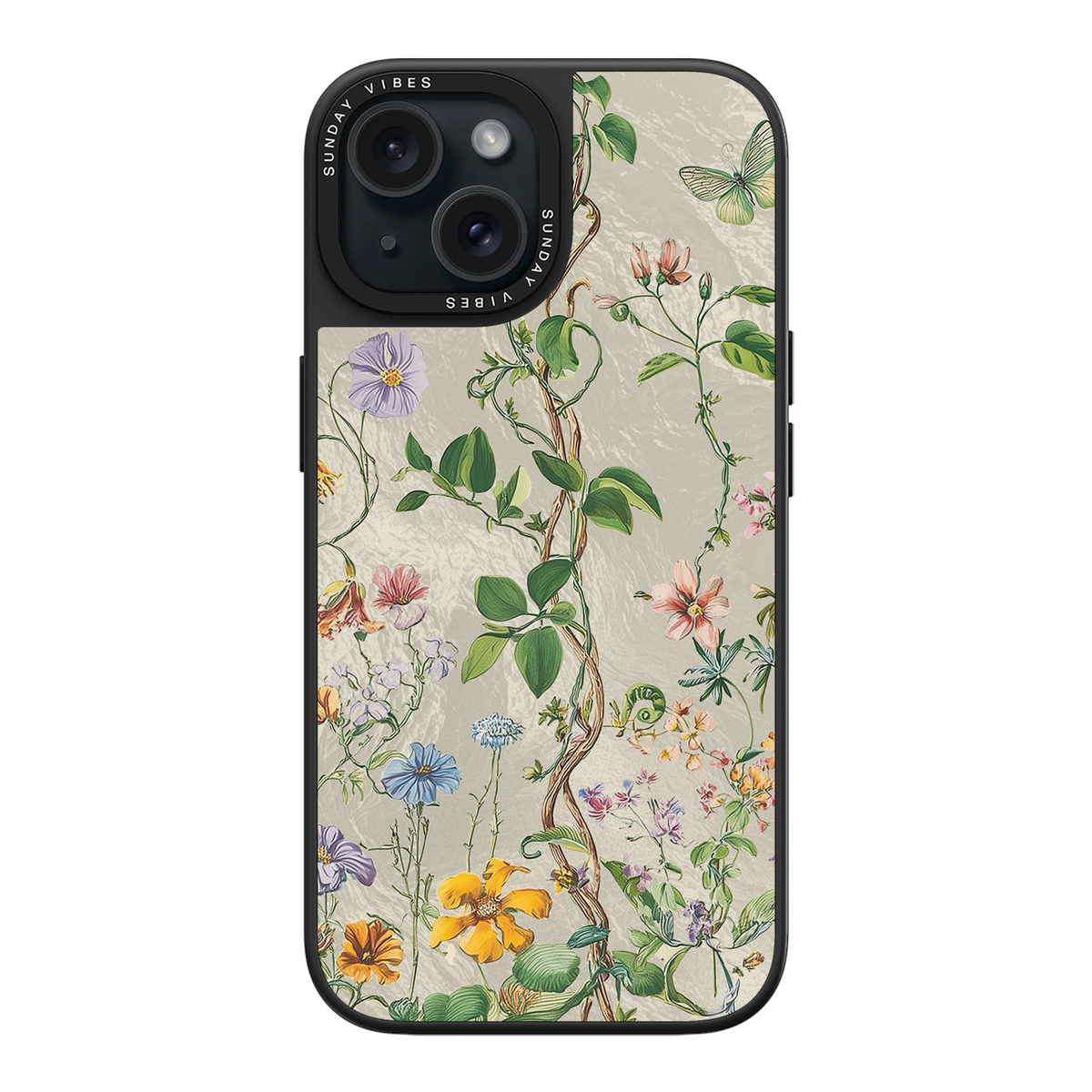 Silver Vine iPhone Case