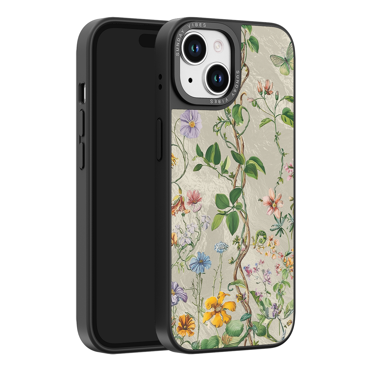 Silver Vine iPhone Case
