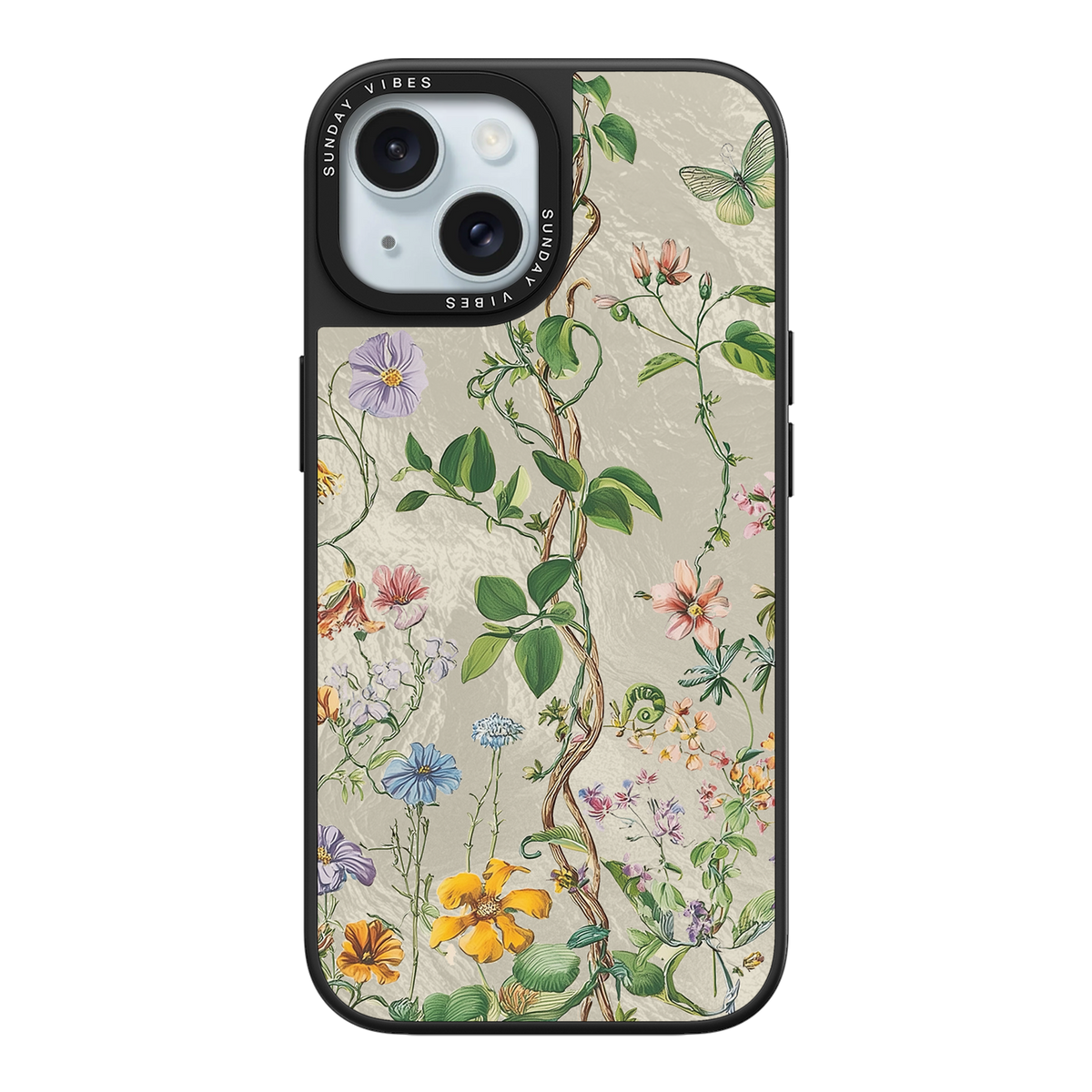 Silver Vine iPhone Case