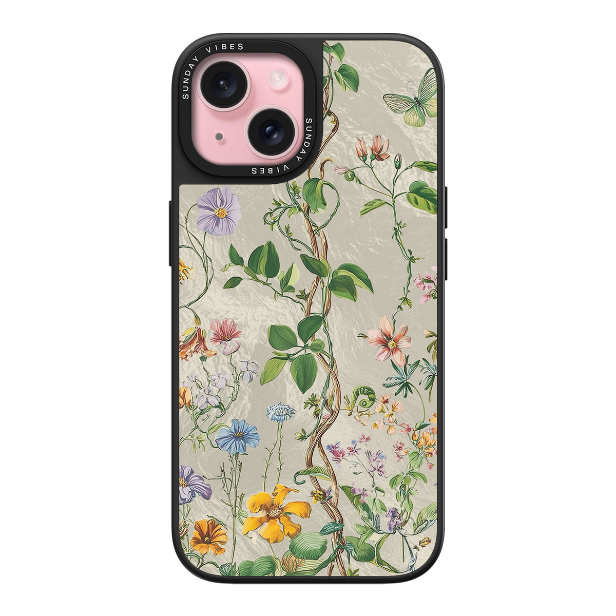 Silver Vine iPhone Case