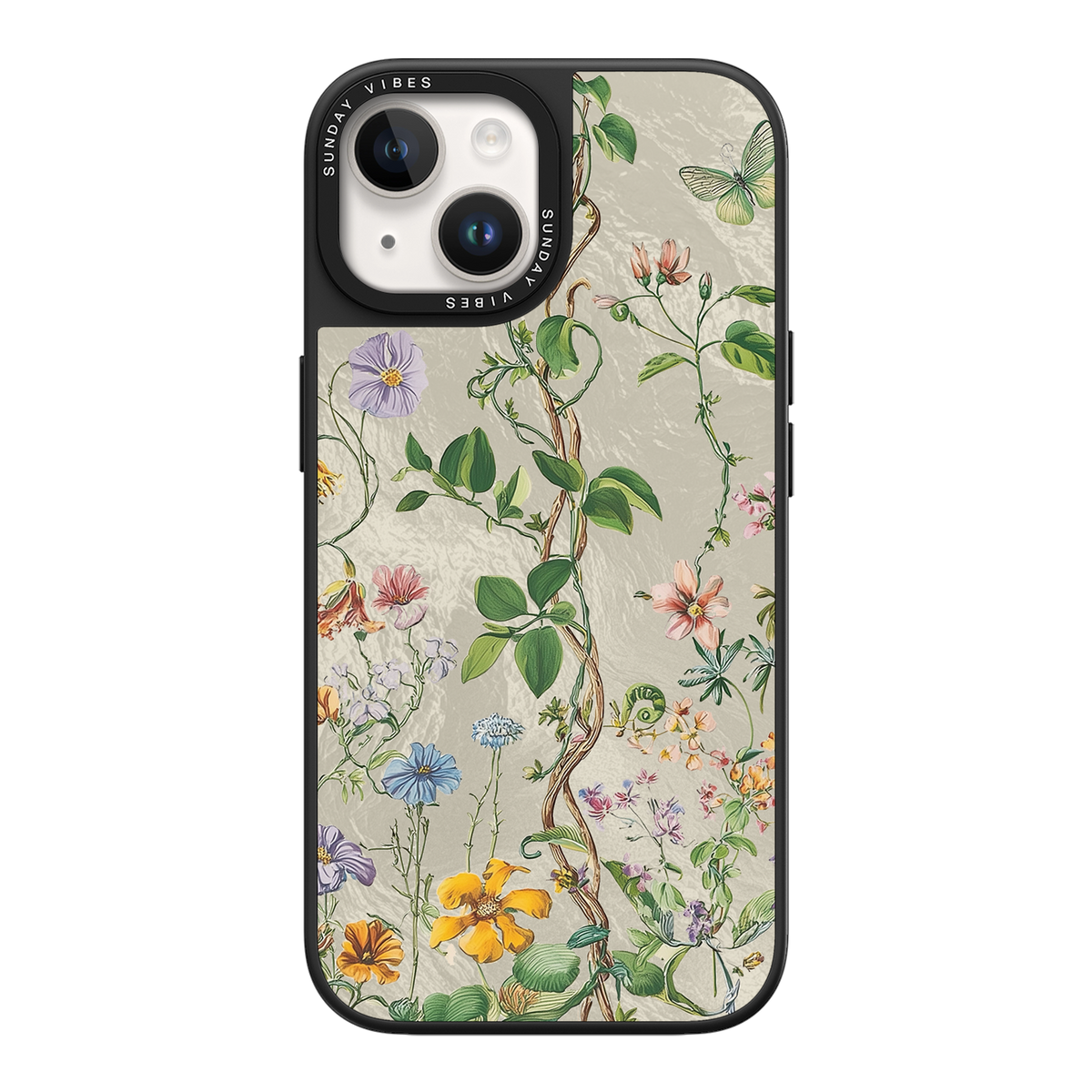 Silver Vine iPhone Case
