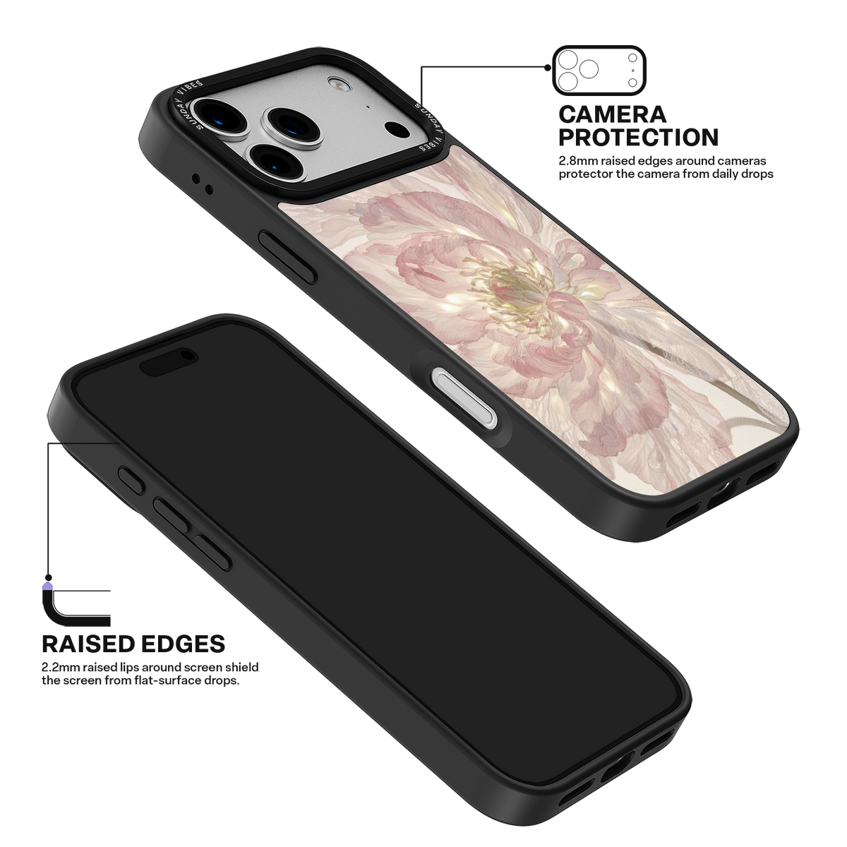 Pale Peony iPhone Case