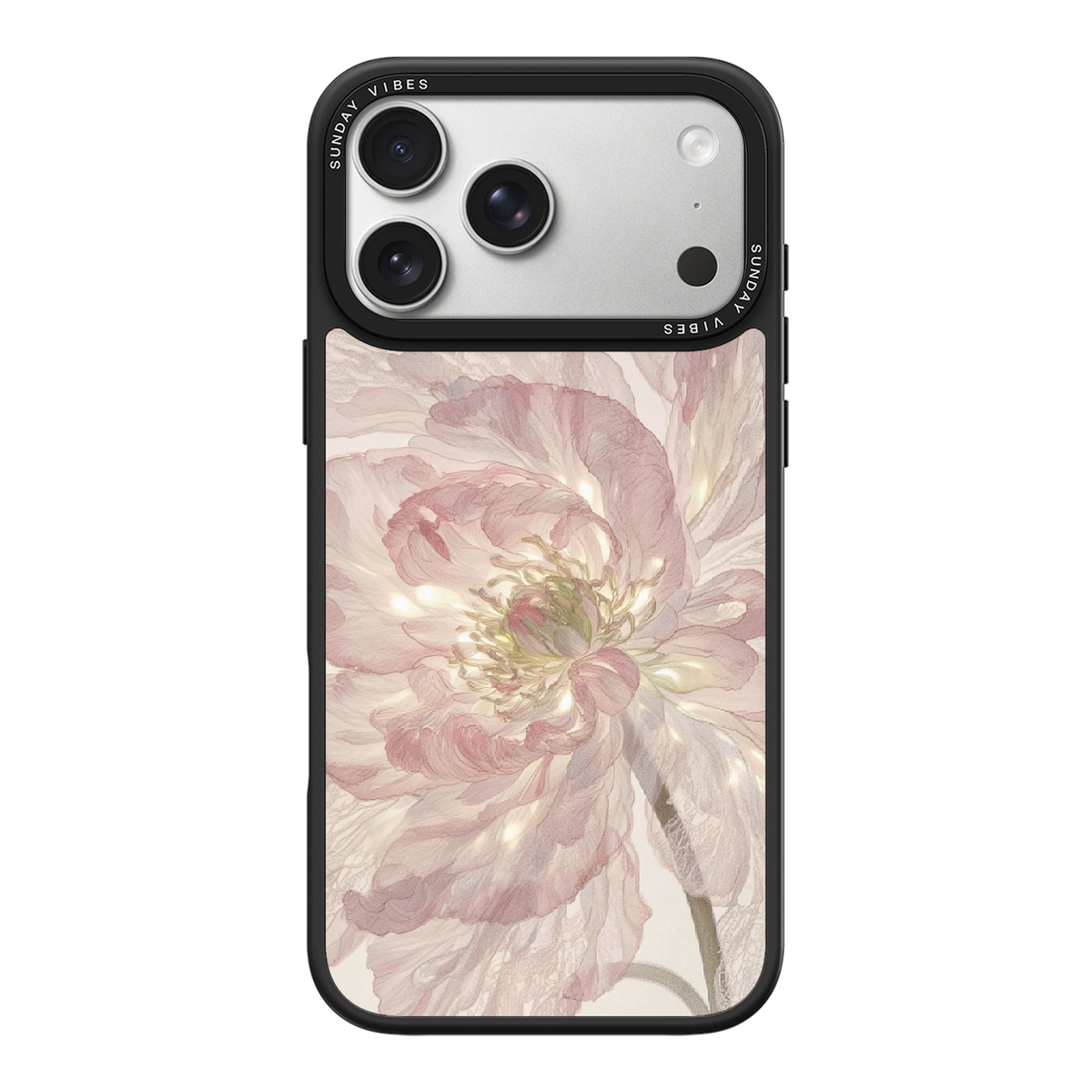 Pale Peony iPhone Case