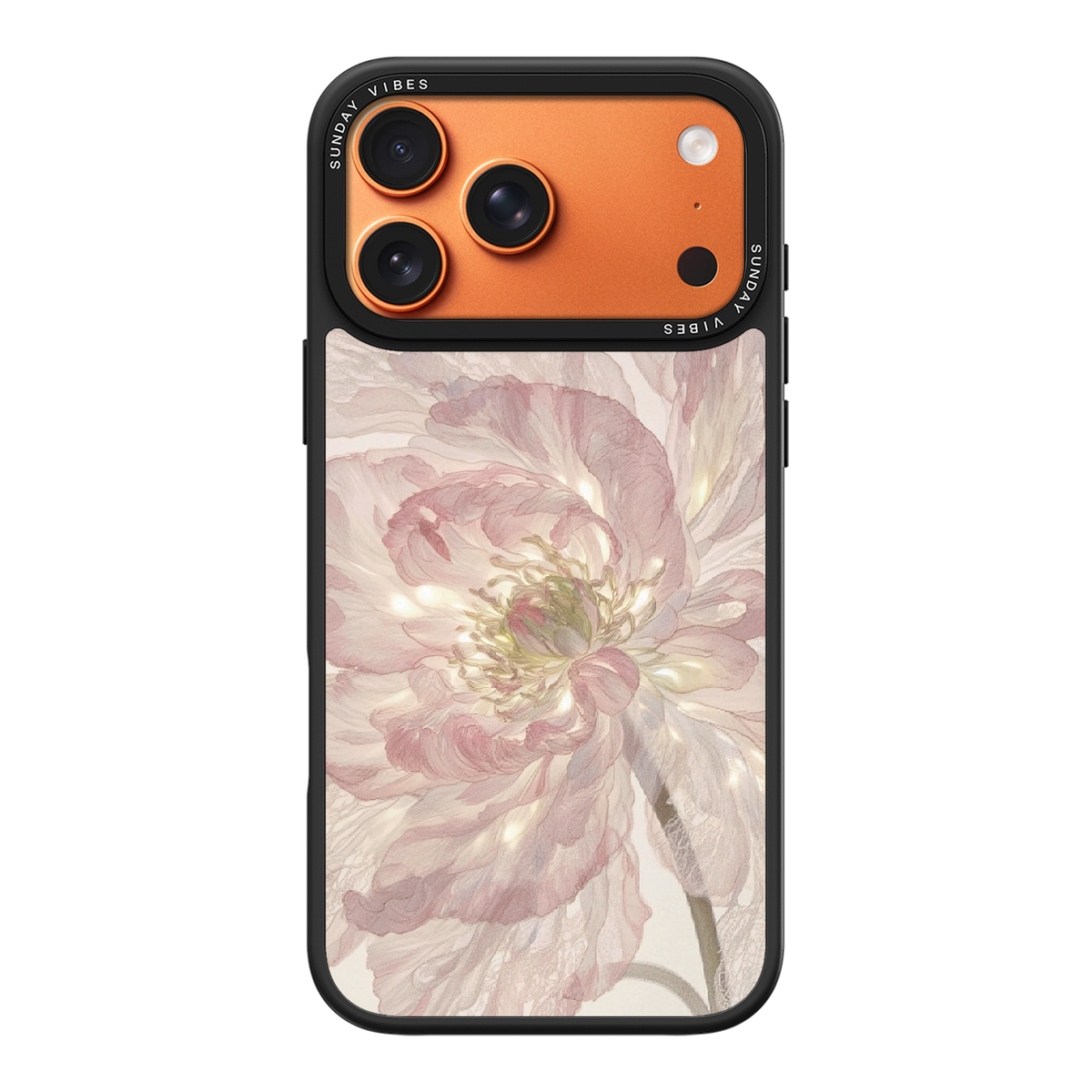 Pale Peony iPhone Case