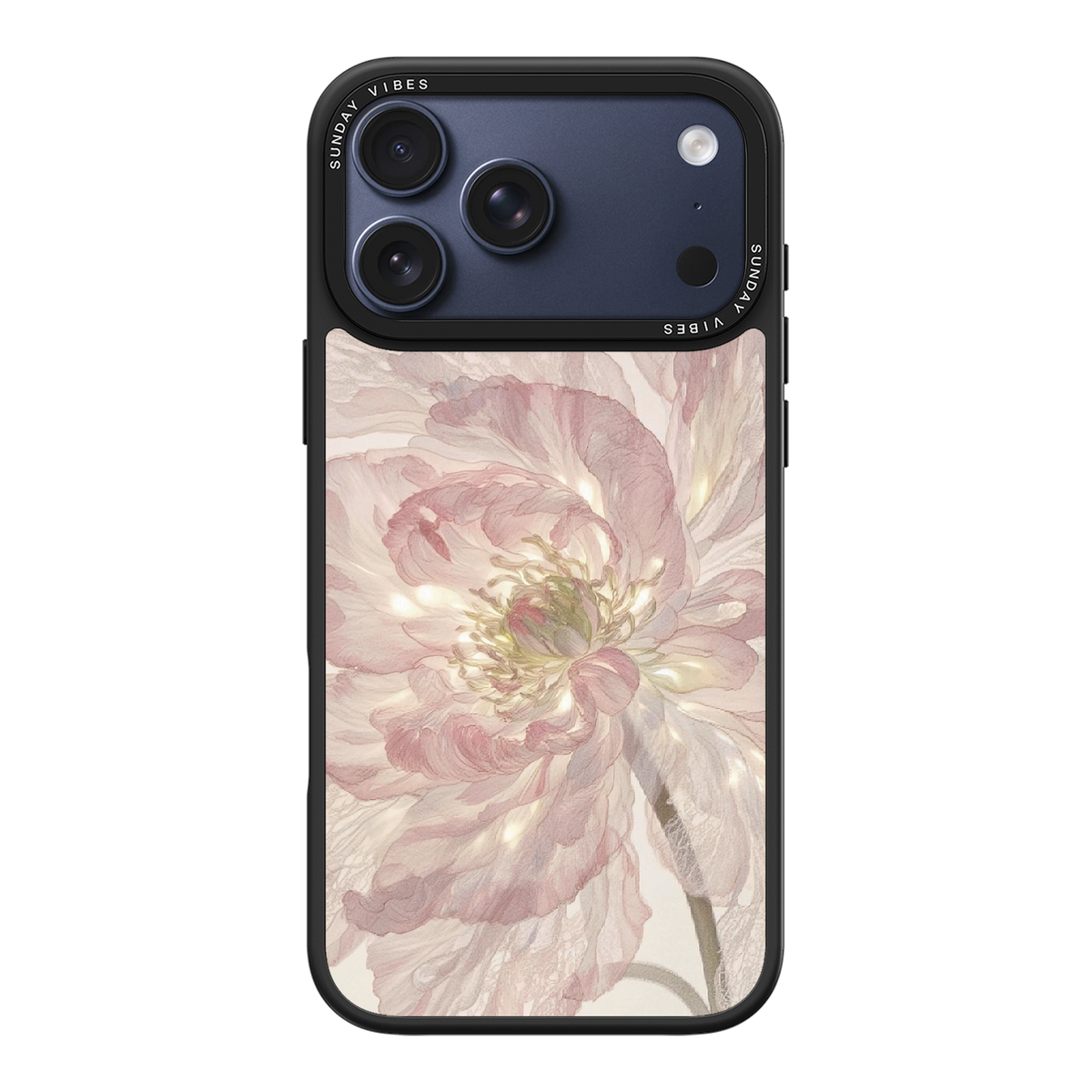 Pale Peony iPhone Case