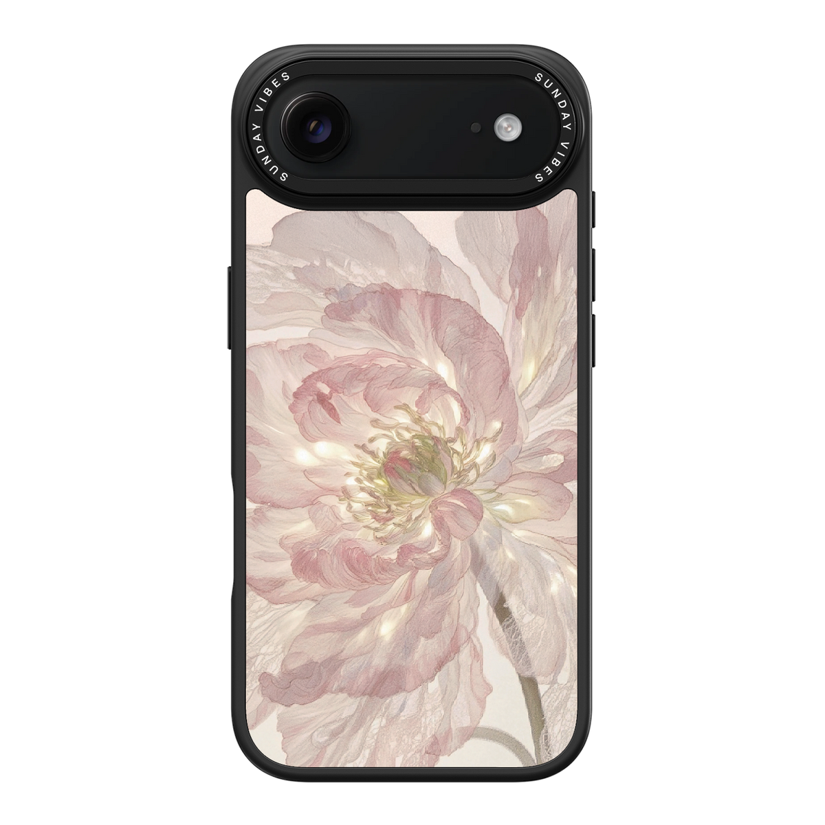 Pale Peony iPhone Case