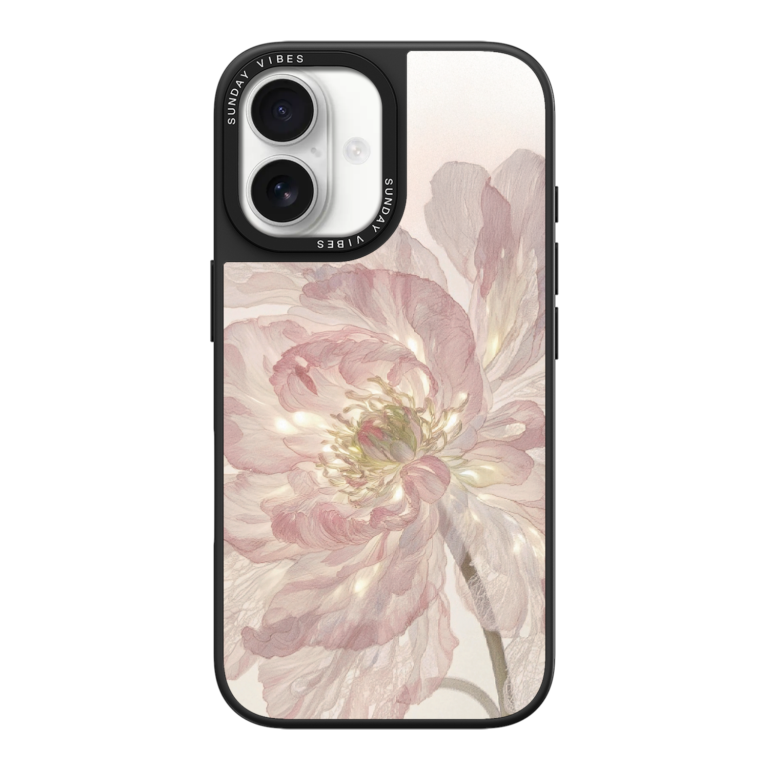 Pale Peony iPhone Case