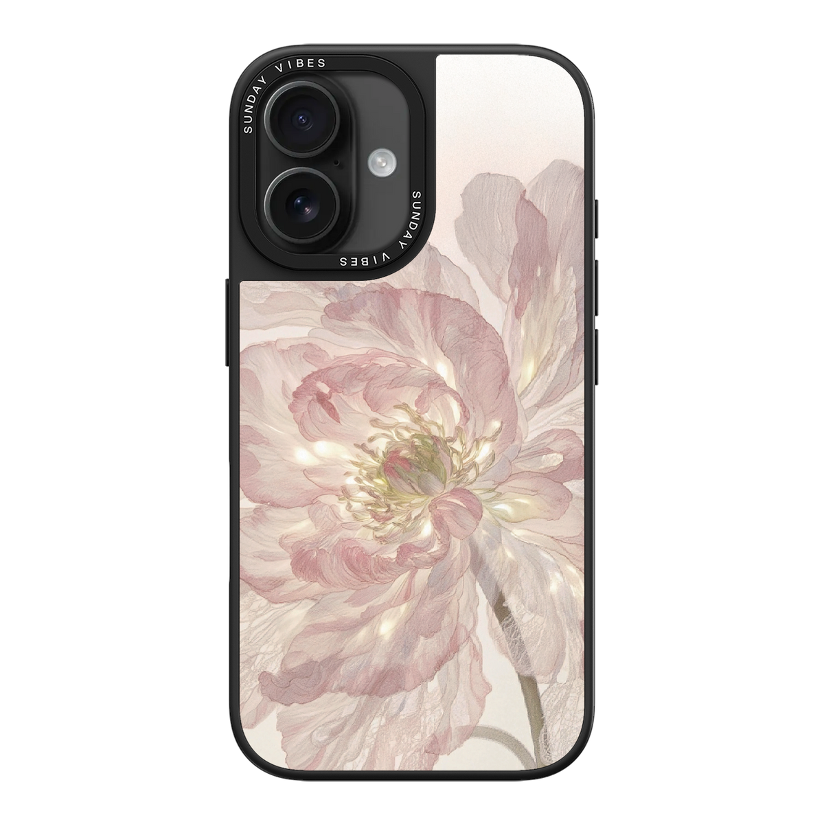Pale Peony iPhone Case