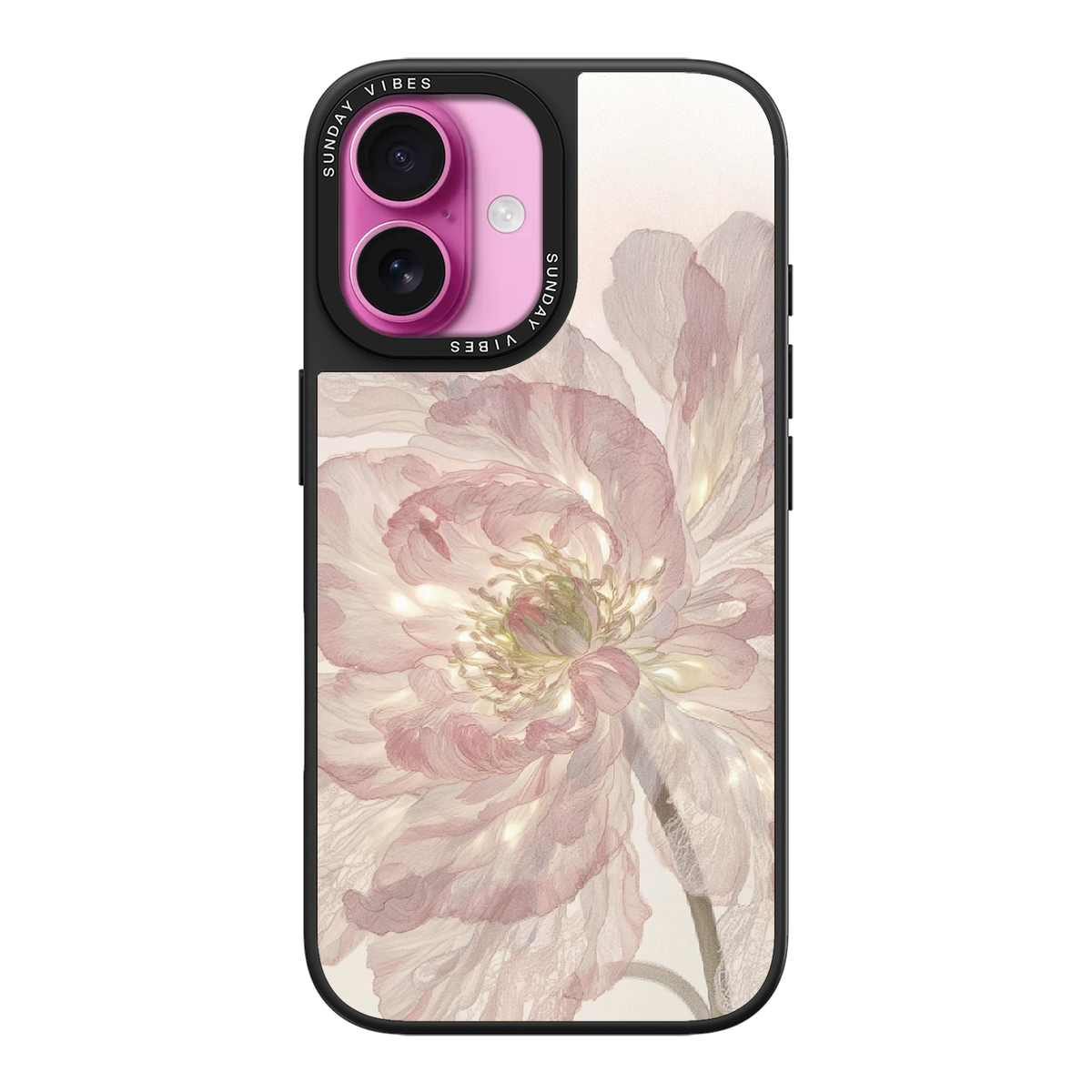 Pale Peony iPhone Case