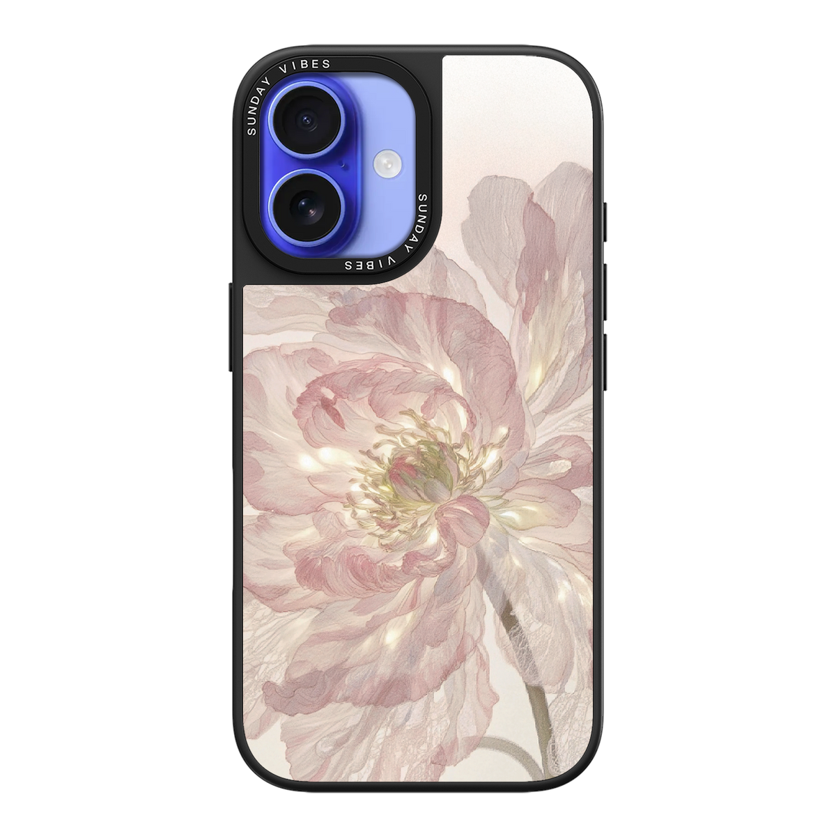 Pale Peony iPhone Case