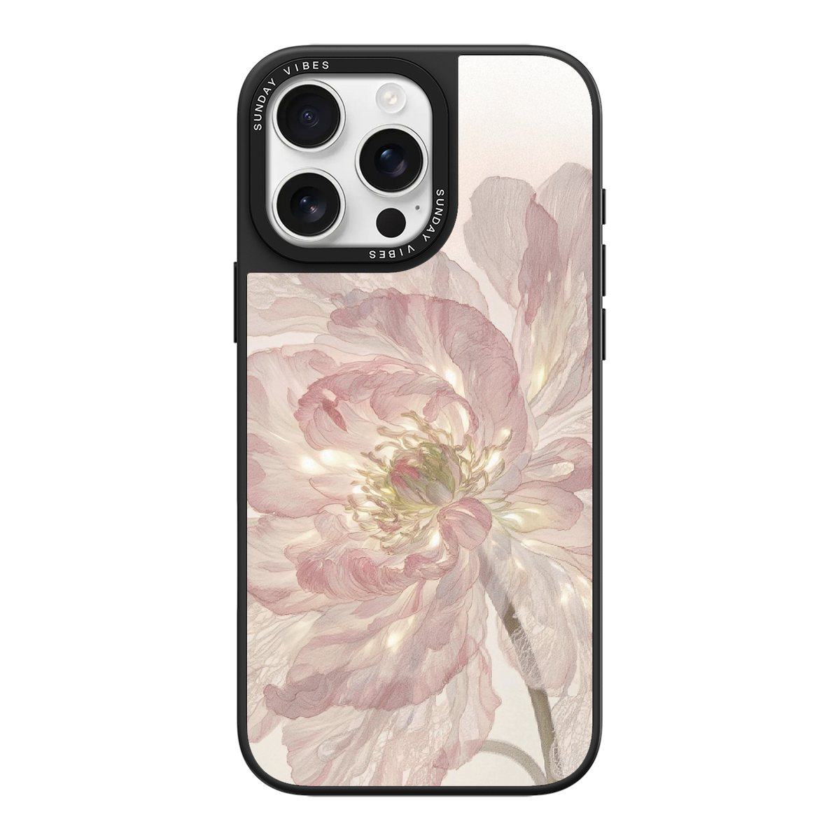 Pale Peony iPhone Case