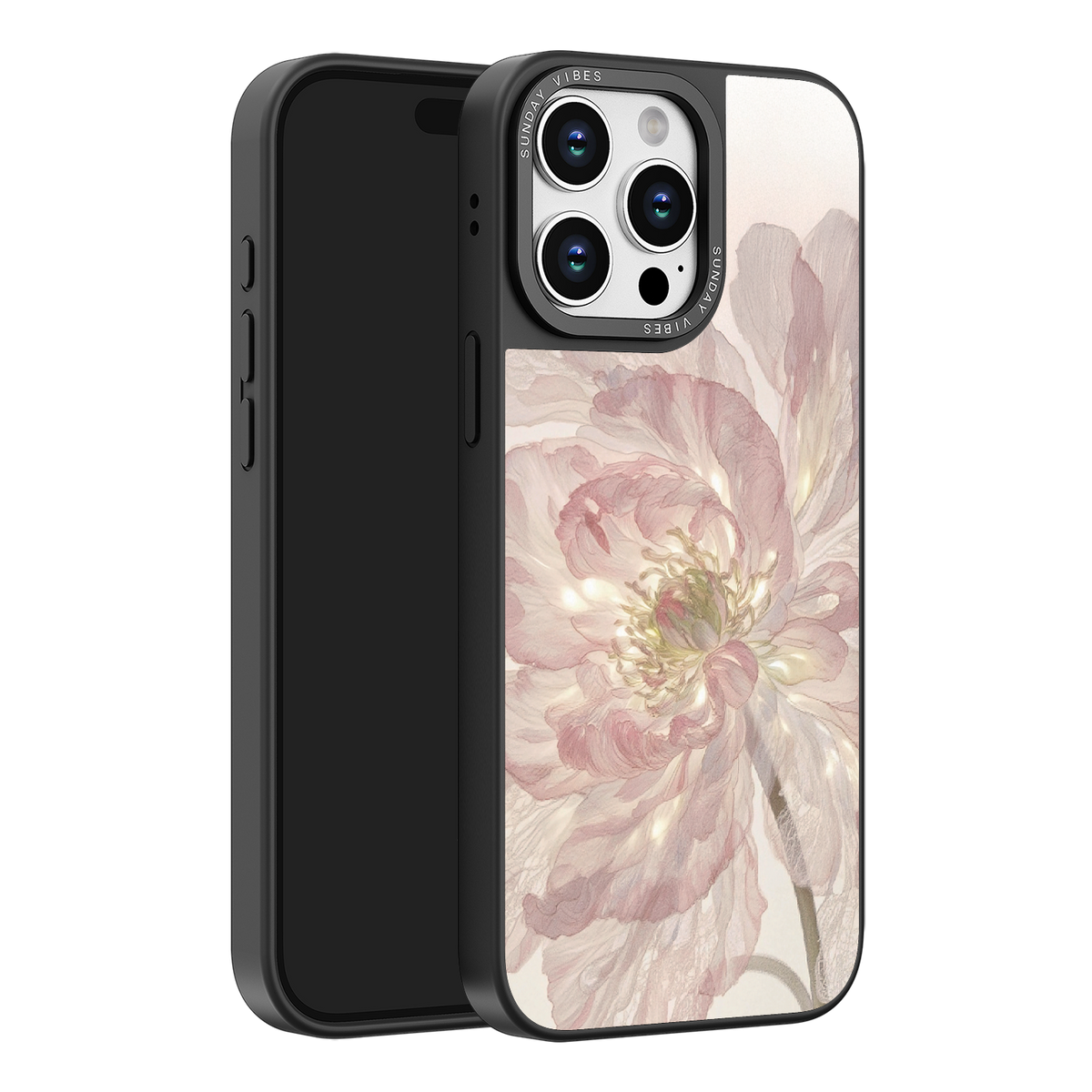 Pale Peony iPhone Case