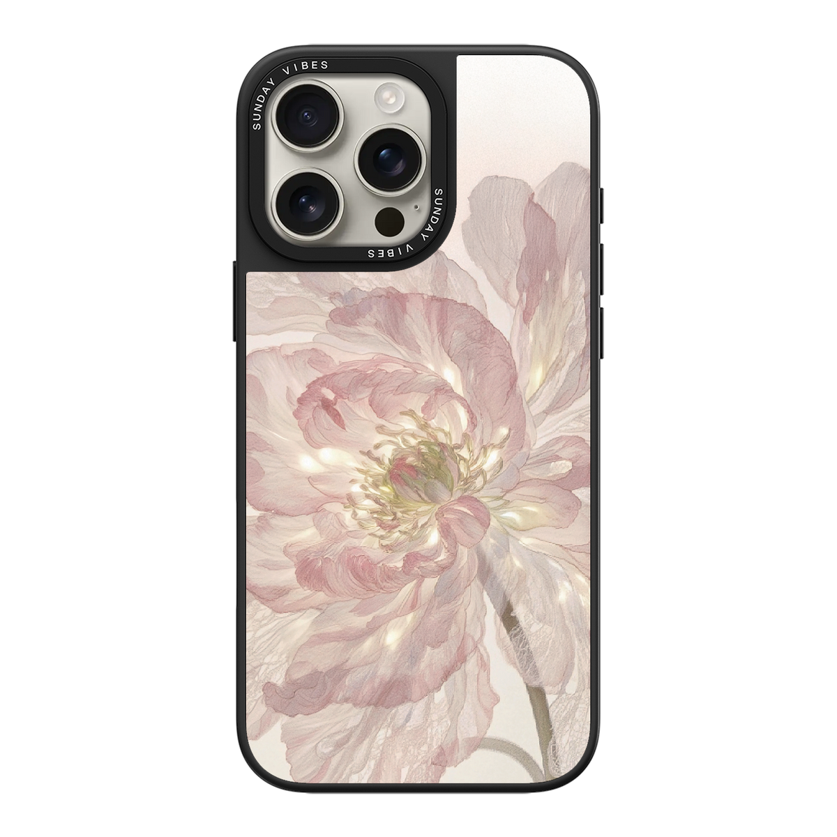 Pale Peony iPhone Case
