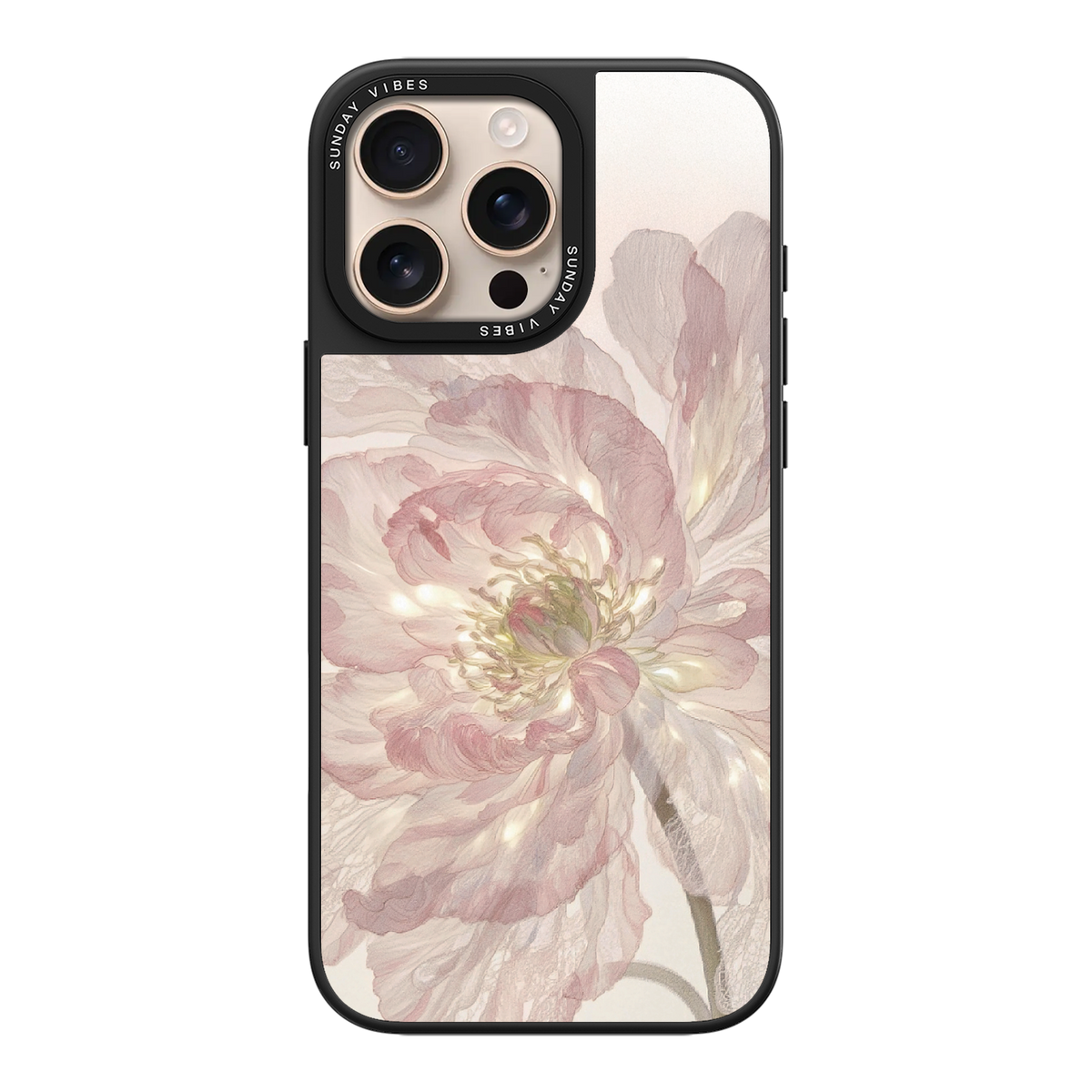 Pale Peony iPhone Case