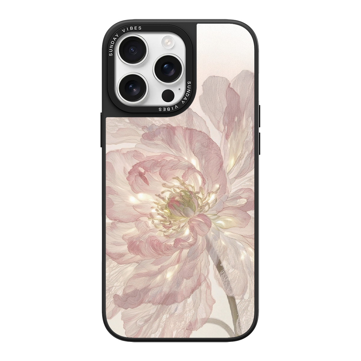 Pale Peony iPhone Case
