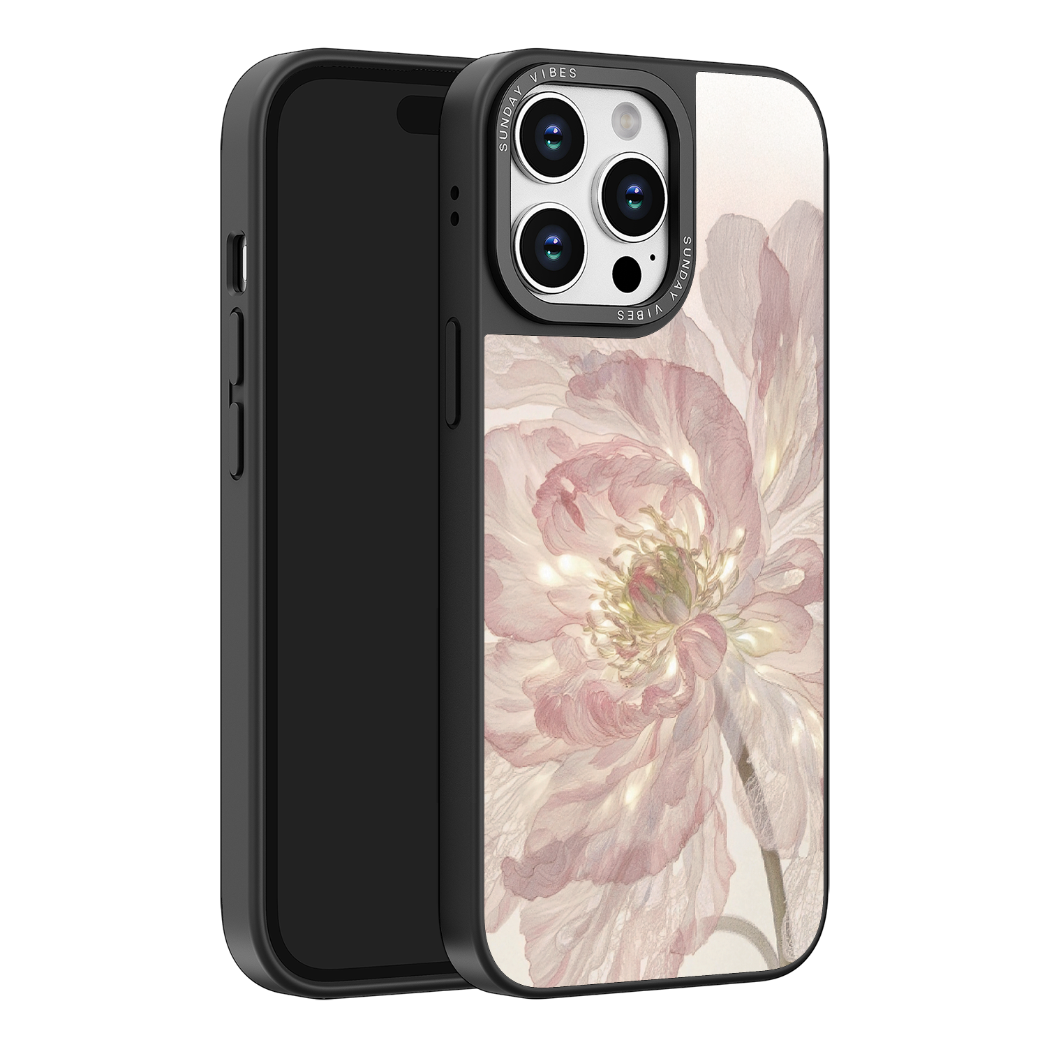 Pale Peony iPhone Case