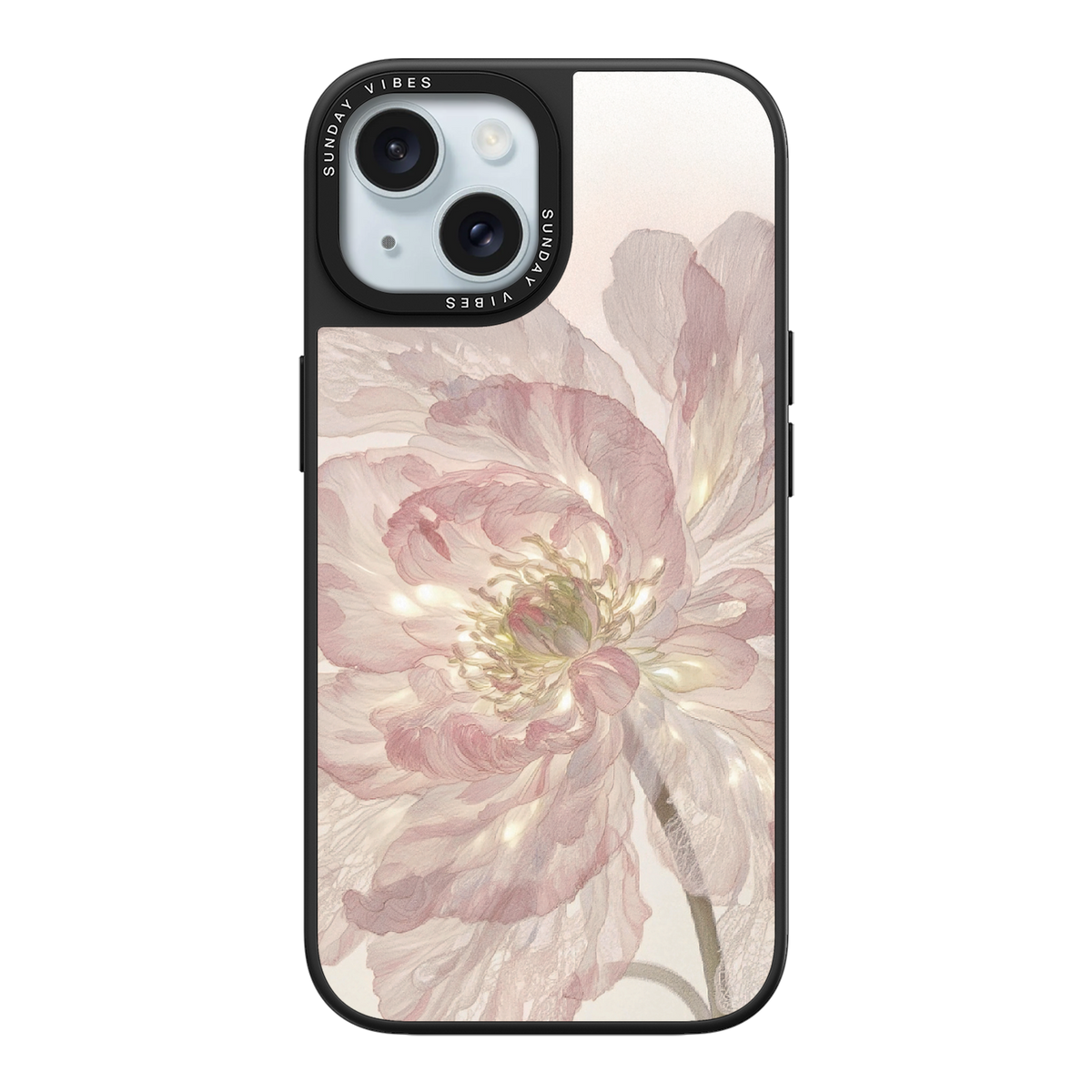 Pale Peony iPhone Case