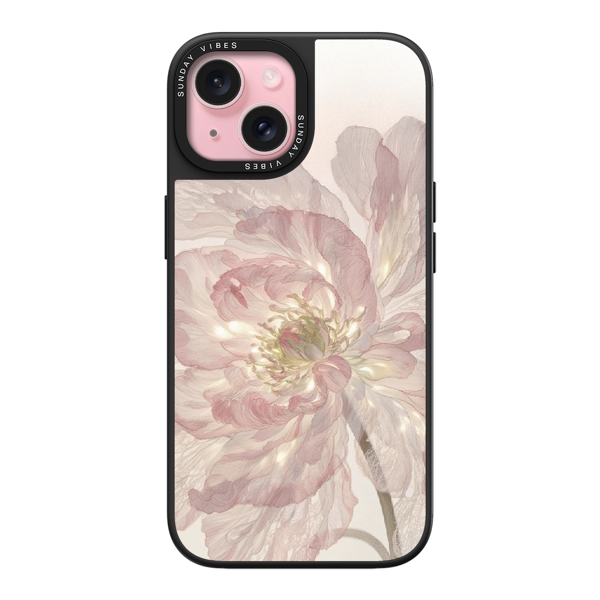 Pale Peony iPhone Case