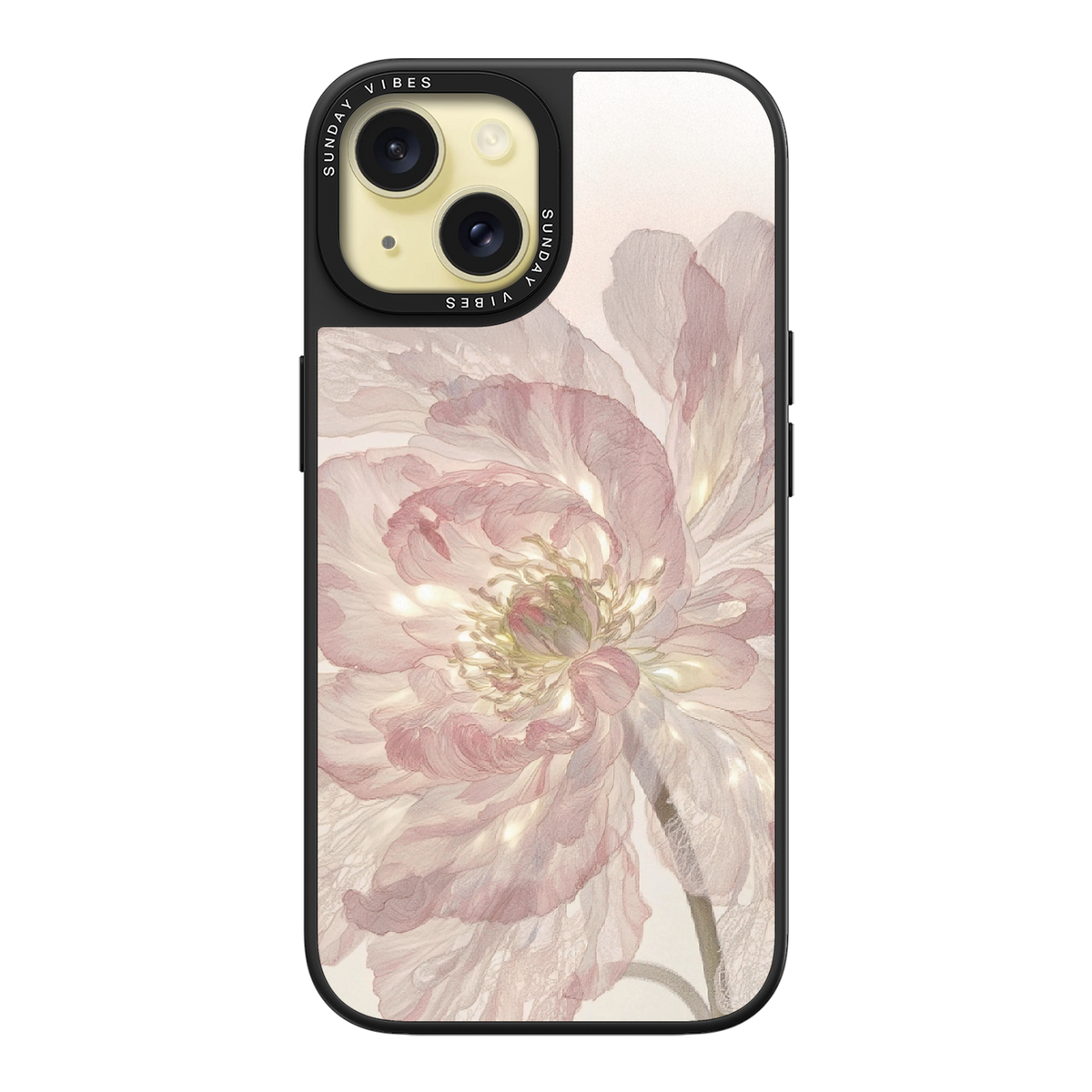 Pale Peony iPhone Case