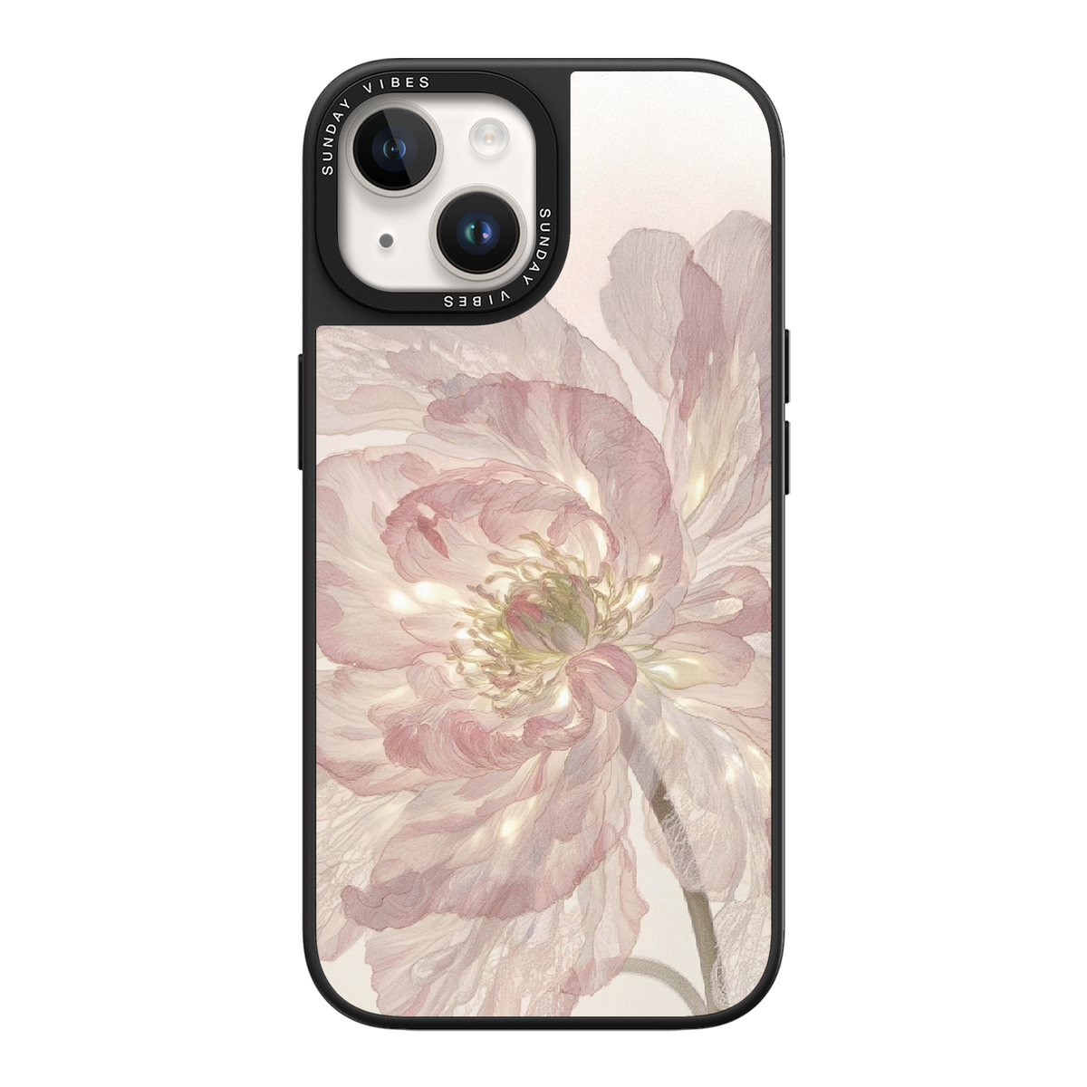 Pale Peony iPhone Case