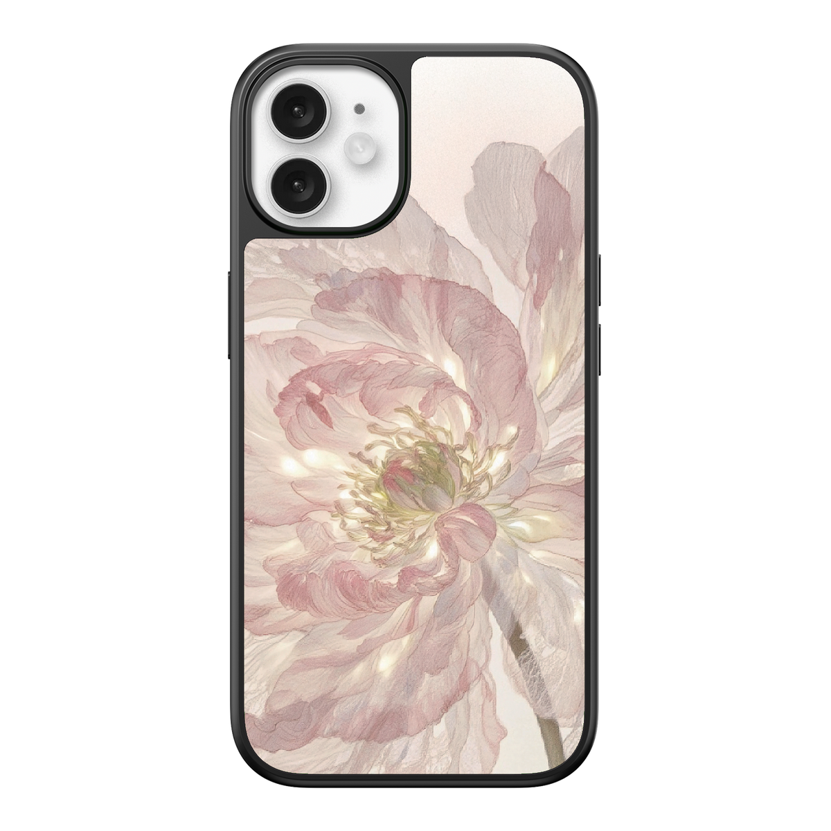 Pale Peony iPhone Case