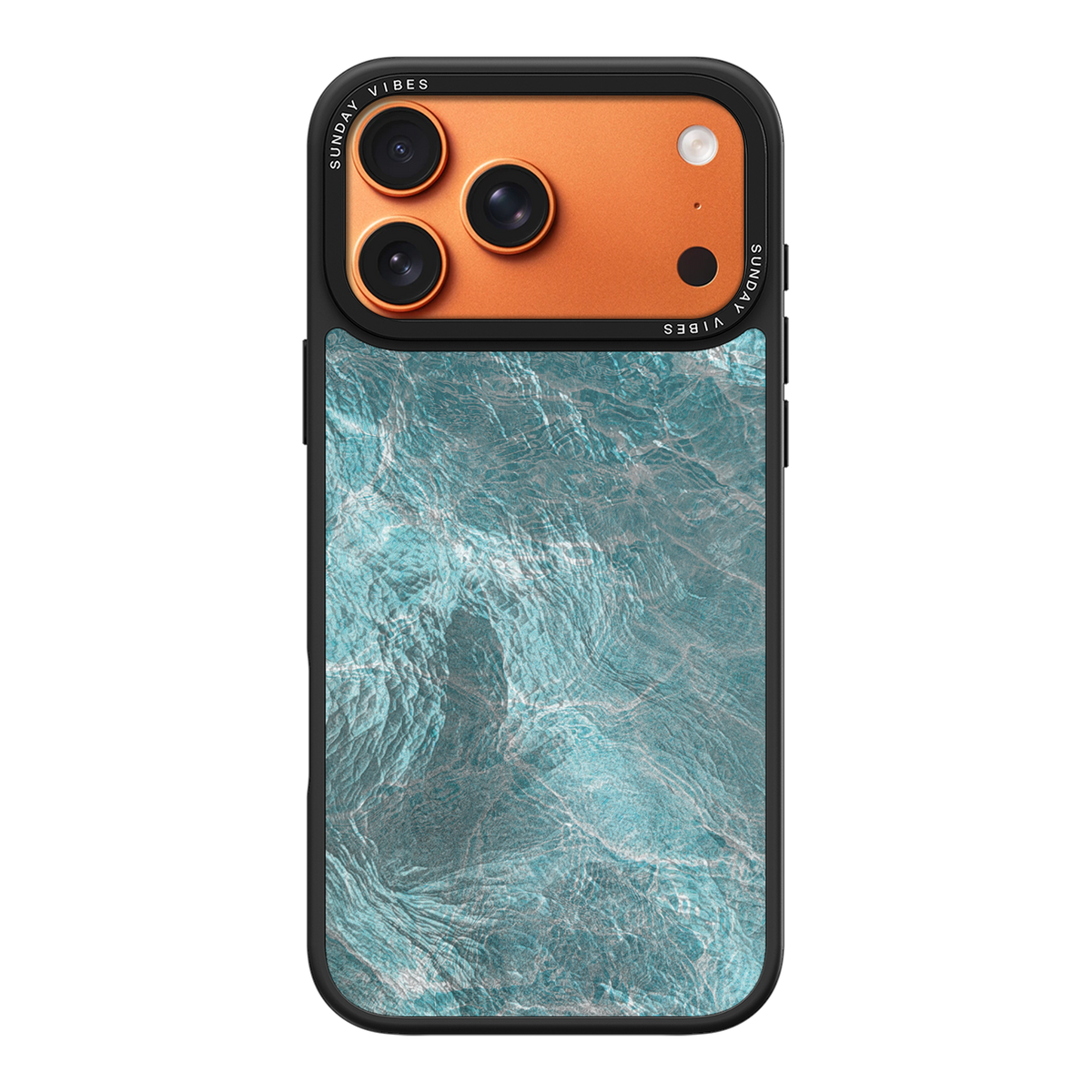 Teal Tides iPhone Case