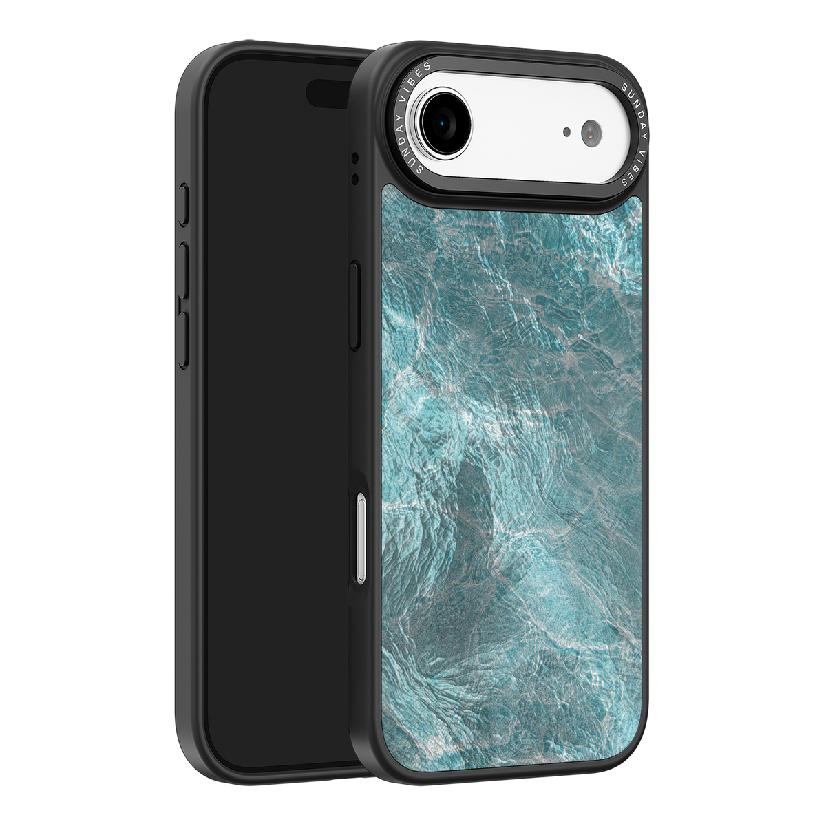 Teal Tides iPhone Case