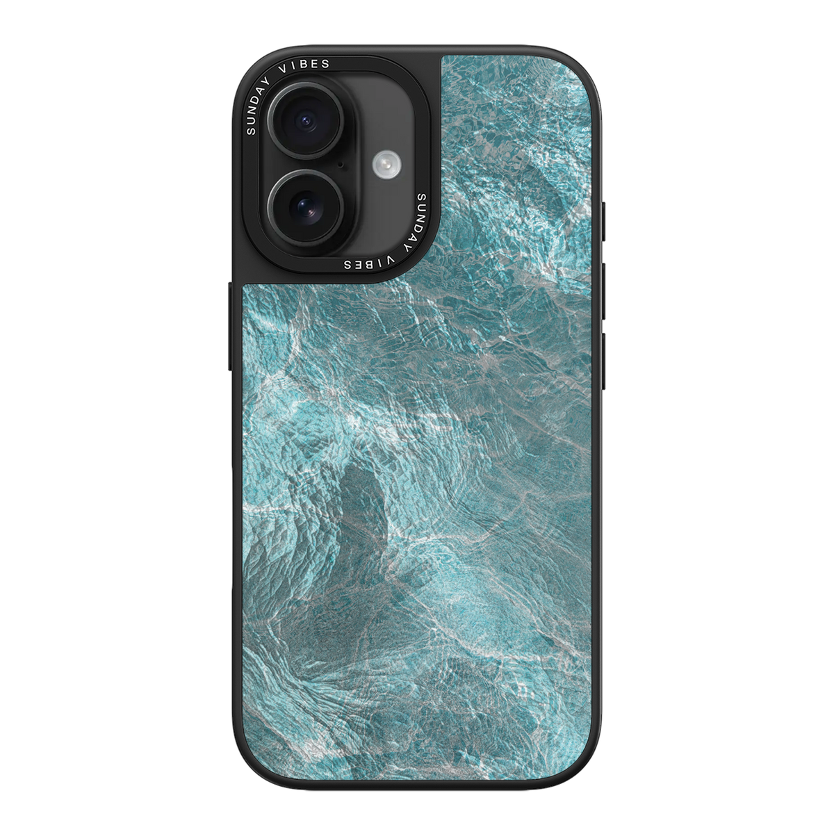Teal Tides iPhone Case