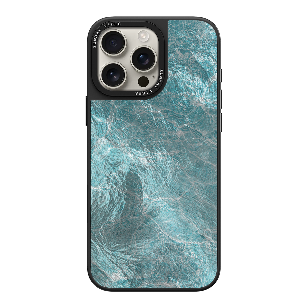 Teal Tides iPhone Case