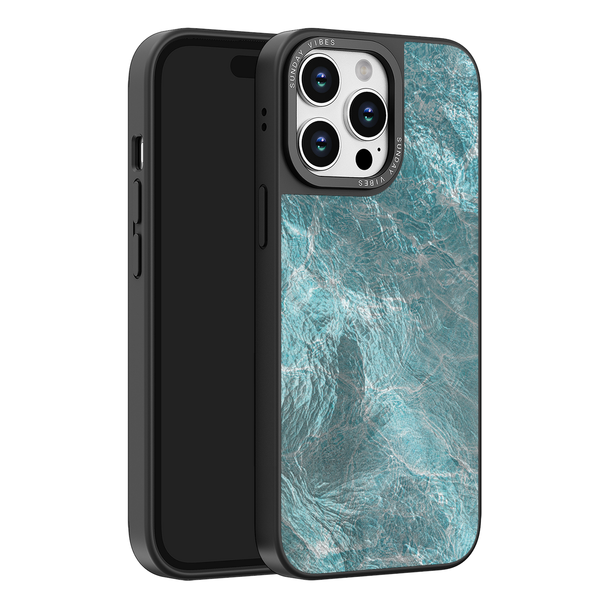 Teal Tides iPhone Case