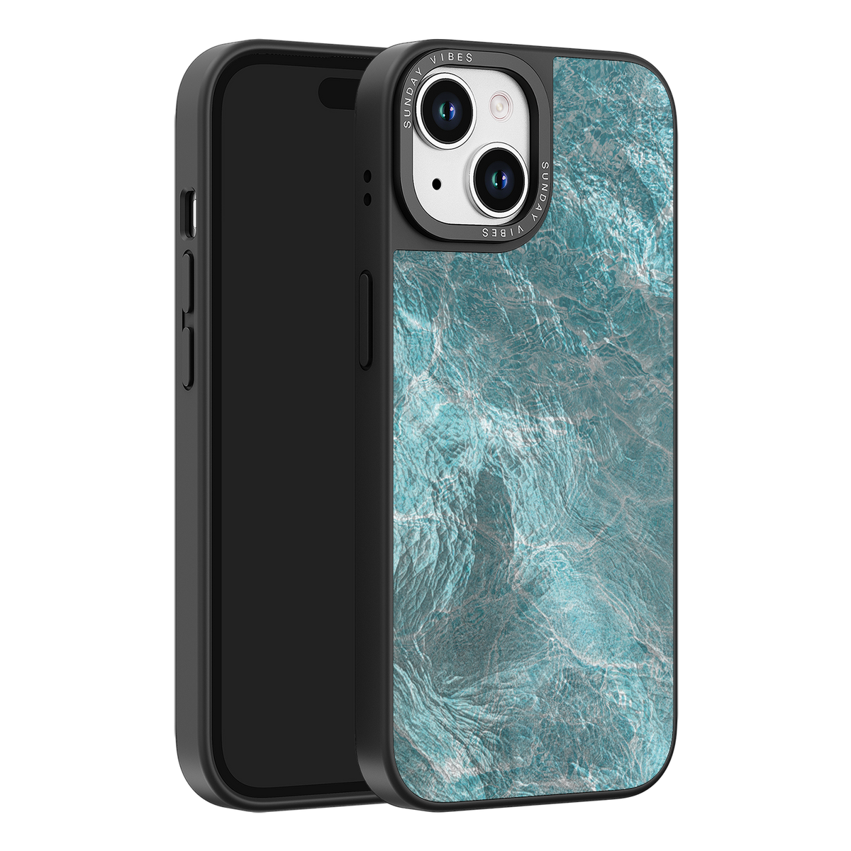 Teal Tides iPhone Case