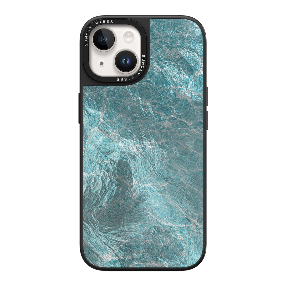 Teal Tides iPhone Case
