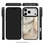 Alabaster Whirl iPhone Case