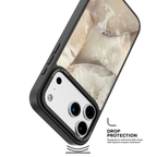 Alabaster Whirl iPhone Case