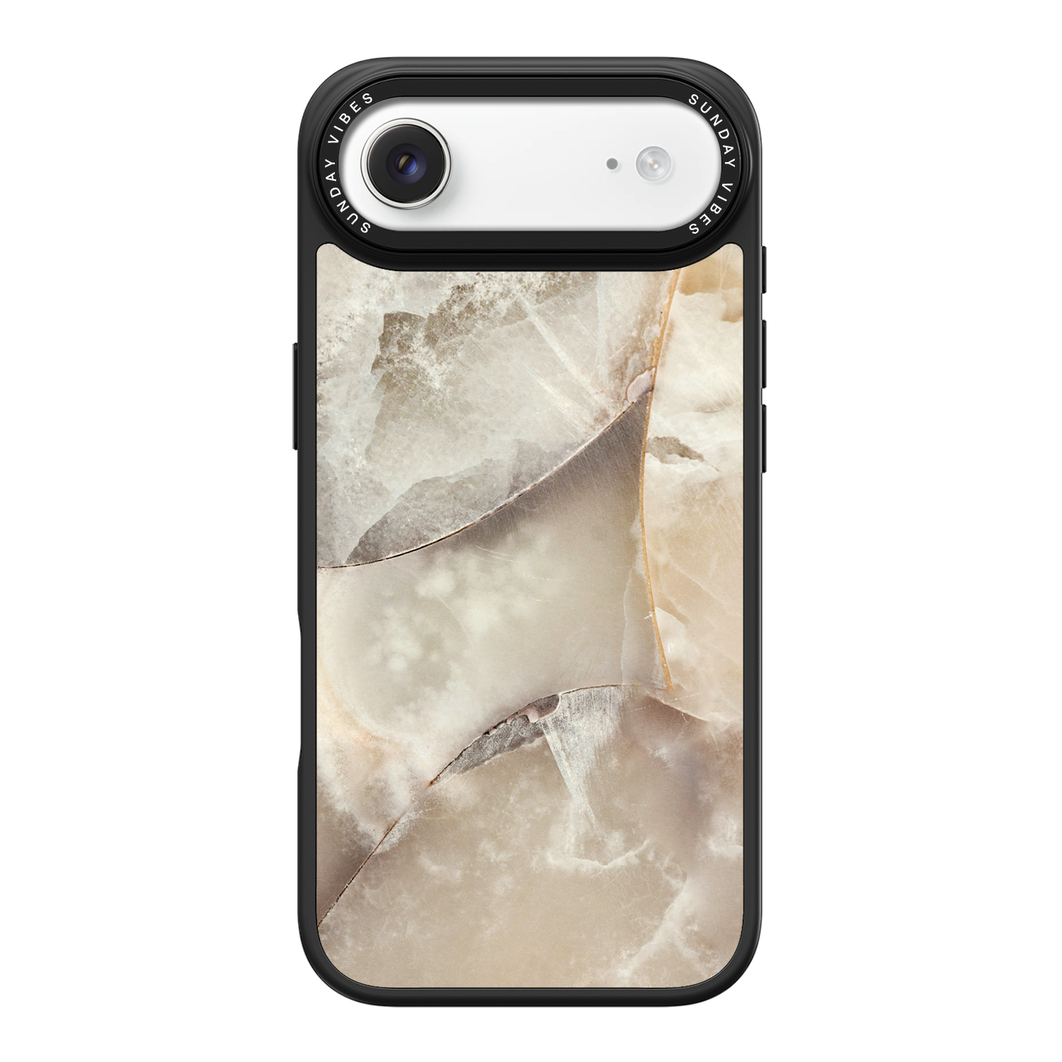 Alabaster Whirl iPhone Case
