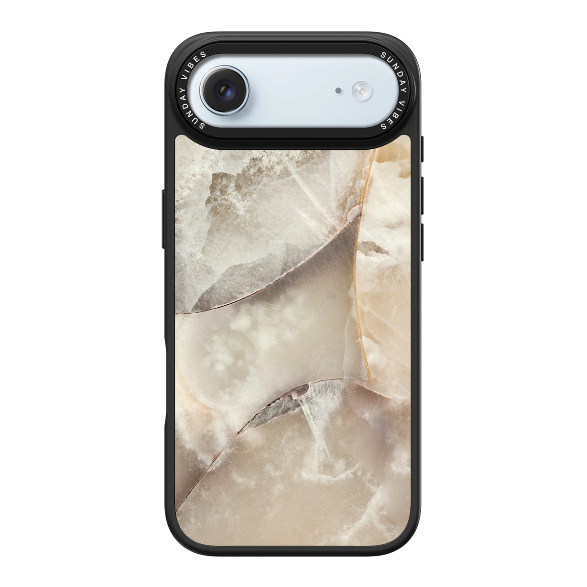 Alabaster Whirl iPhone Case