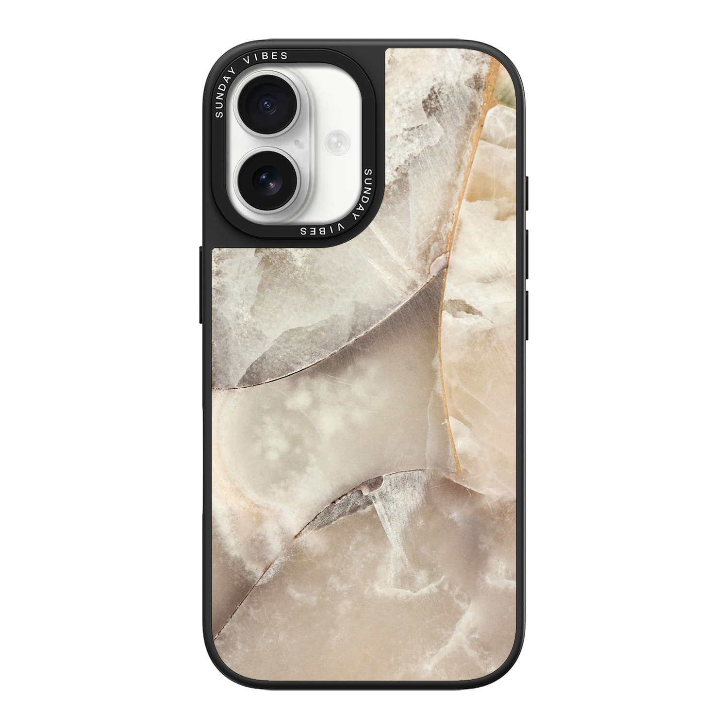 Alabaster Whirl iPhone Case