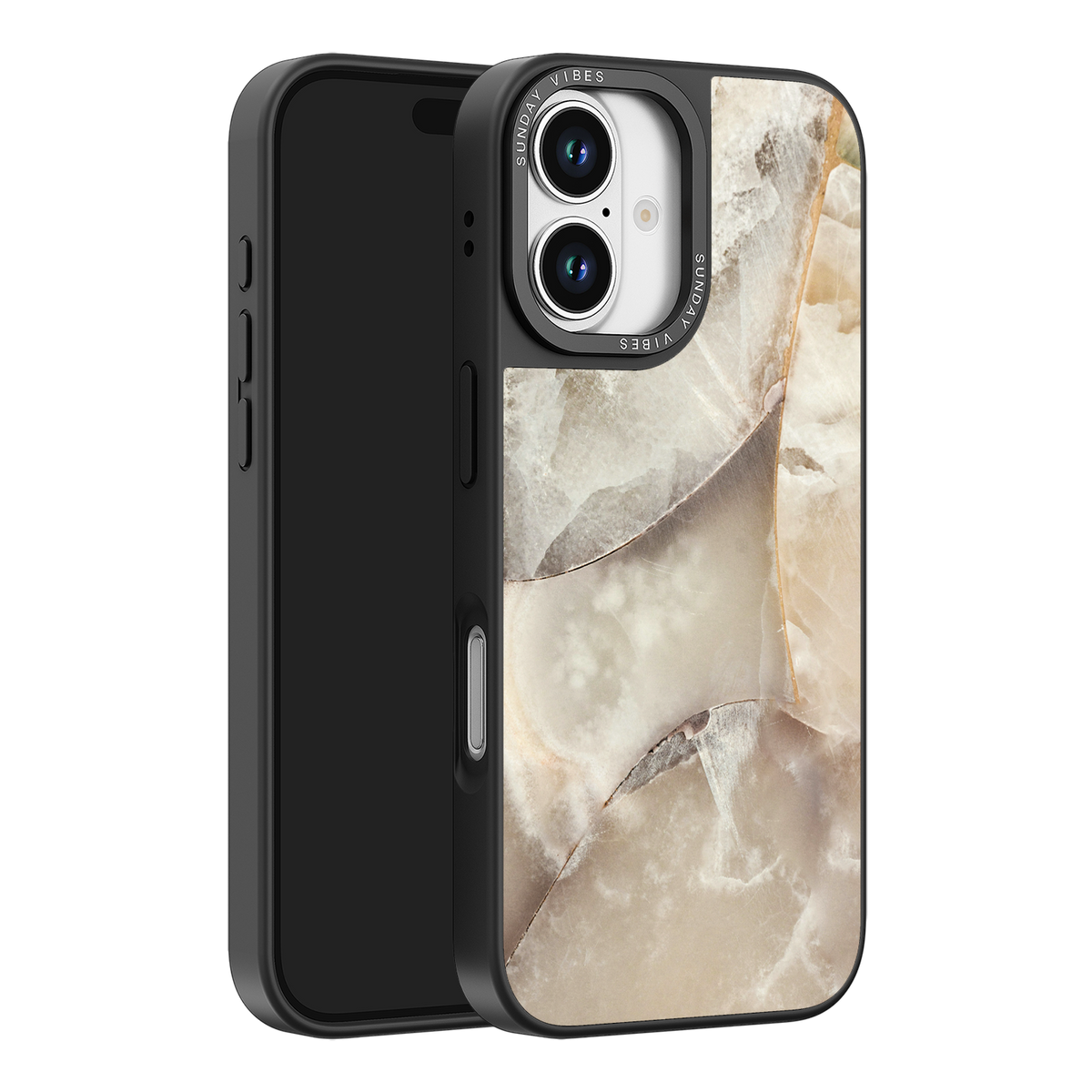 Alabaster Whirl iPhone Case