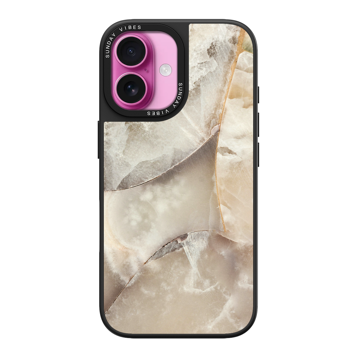 Alabaster Whirl iPhone Case
