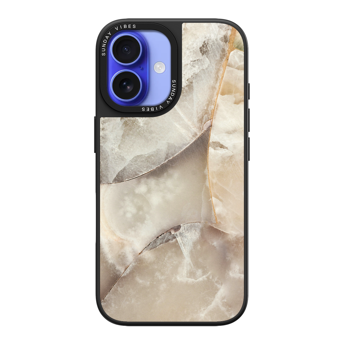 Alabaster Whirl iPhone Case