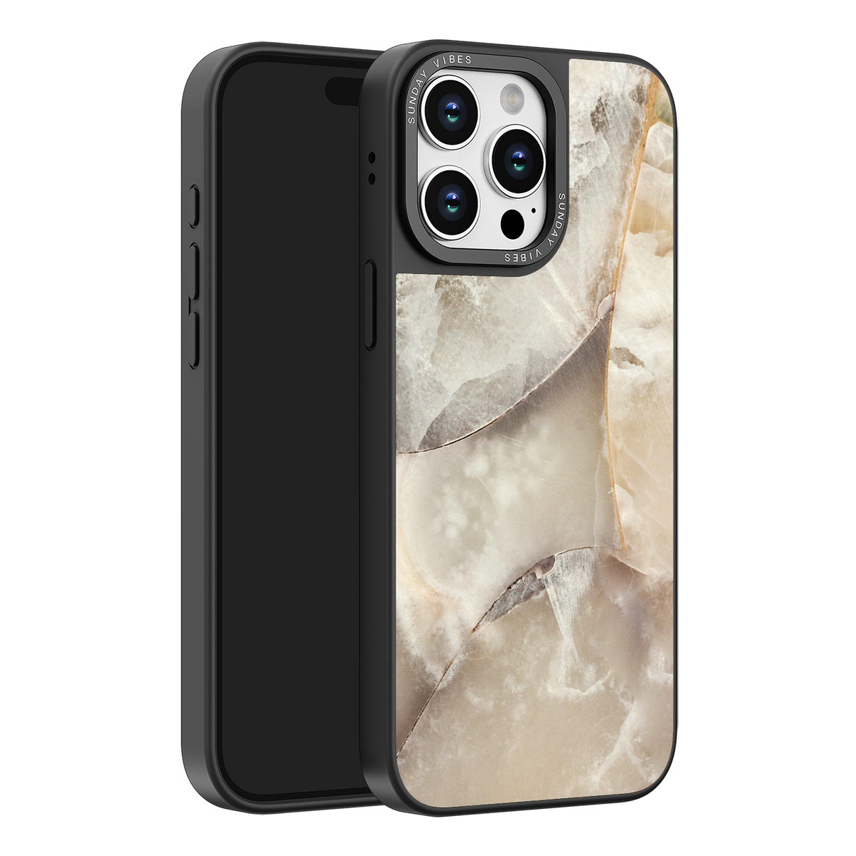 Alabaster Whirl iPhone Case