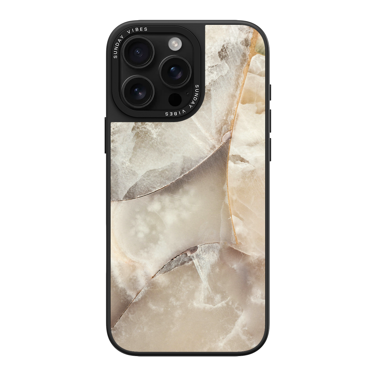 Alabaster Whirl iPhone Case