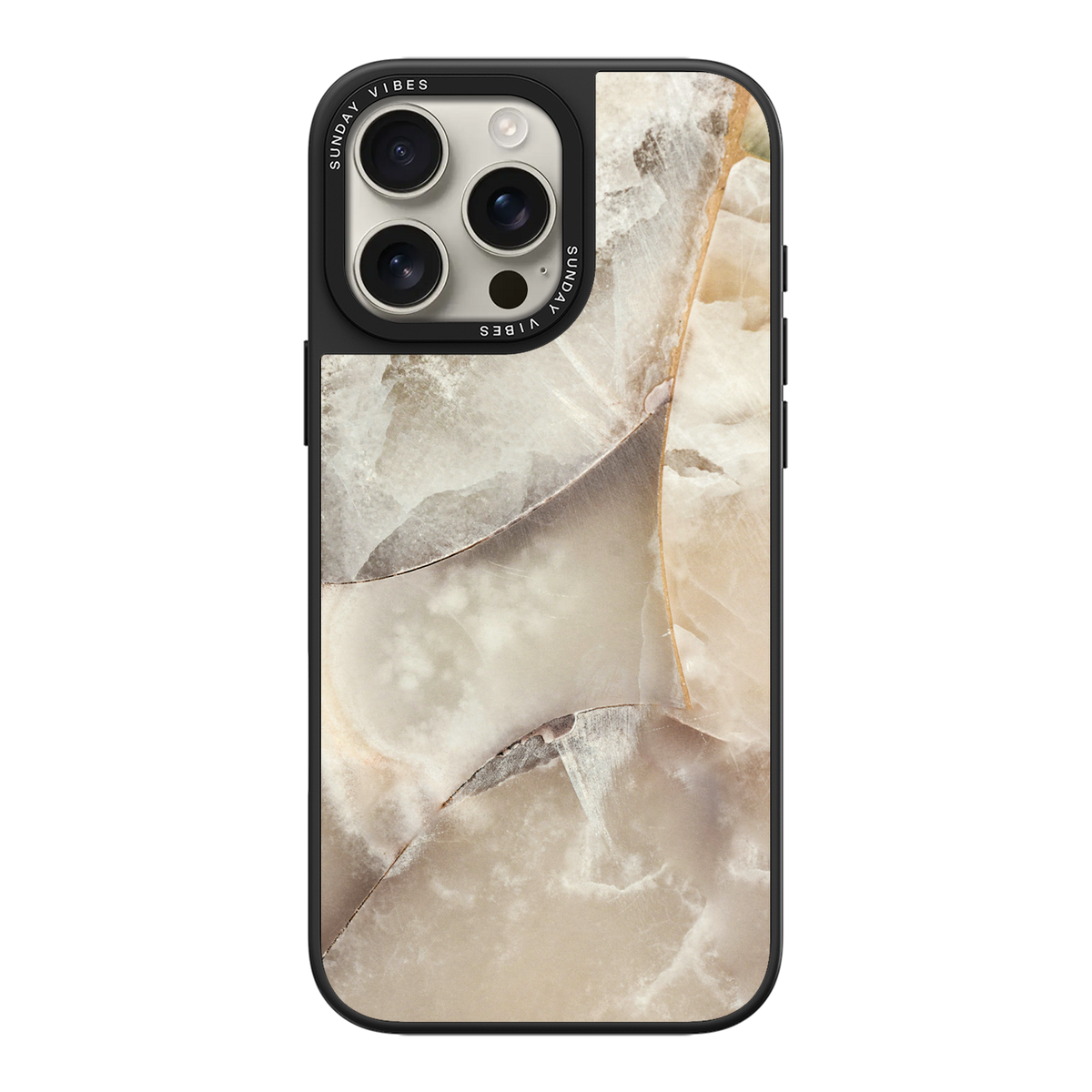 Alabaster Whirl iPhone Case