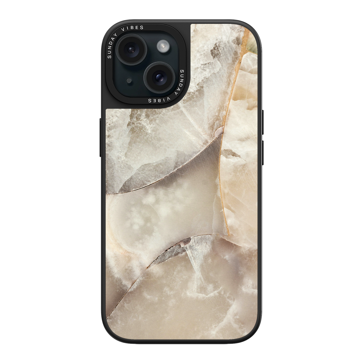 Alabaster Whirl iPhone Case