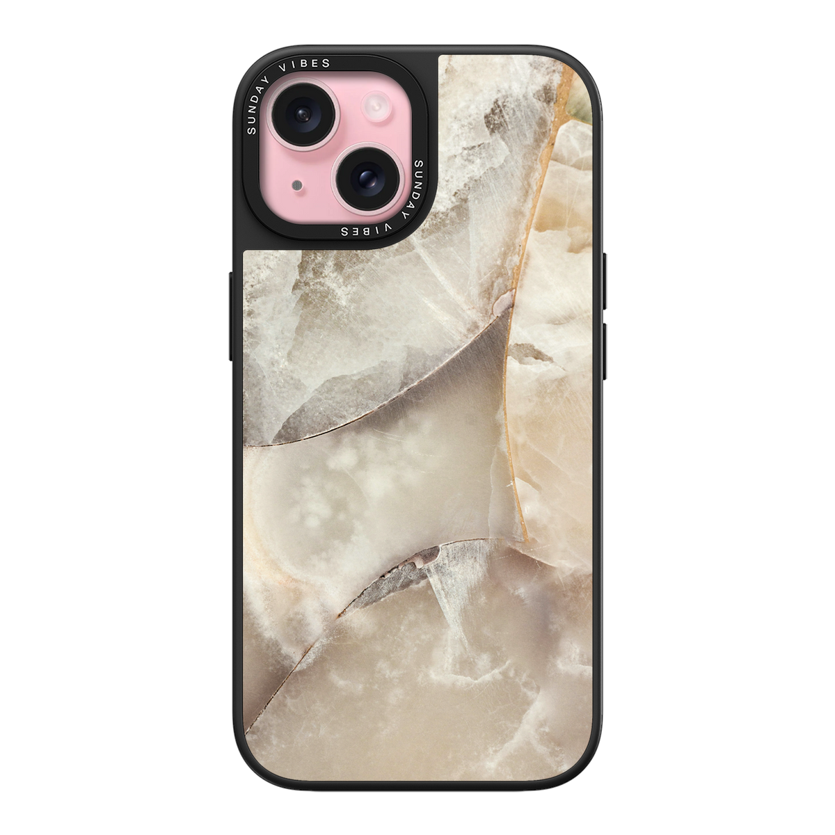 Alabaster Whirl iPhone Case