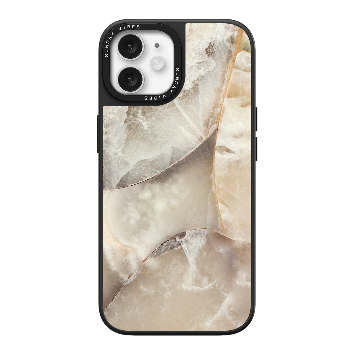 Alabaster Whirl iPhone Case