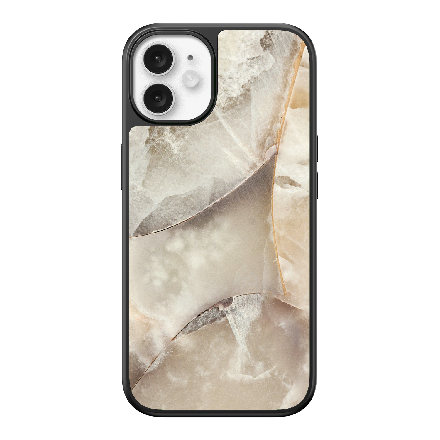 Alabaster Whirl iPhone Case
