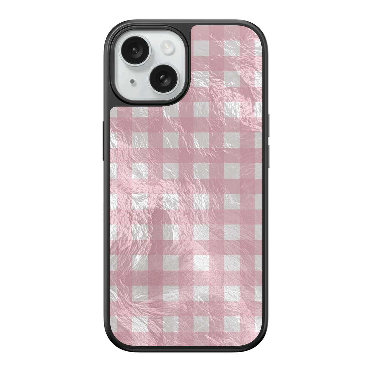 Bubblegum Check iPhone Case